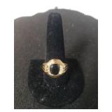 Mens Ring - Size 10.5 - Marked 18K GE