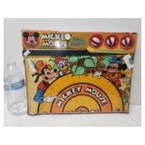 Vintage Mickey Mouse Ball Dart Game. In Original