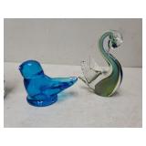 Bird And Swan Paperweights