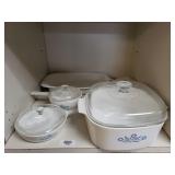 8 Piece Vintage Corningware Blue Cornflower