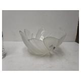 Mikasa Swirl Glass Bowl