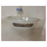 Vintage Glasbake Casserole Dish