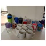 8 Piece Corelle Coffee Mugs, Kids Sippy Cups And