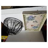 Mosaic Type Tray & Metal Lamp Cover