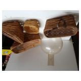 Baskets & Glass Jug(2 Longaberger)