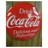 Coca-cola Circular Sign