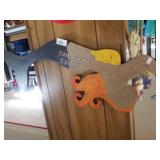 Wood Mermaid Wall Hanging