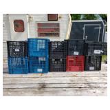 Lot Of 10 Vegetable Crates