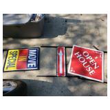 Move In Special And Open House Metal Signs