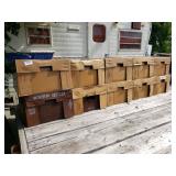Lot Of 10 Waxed Seafood Boxes