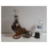 Rooster Food Decor & Vintage Metal Bells