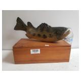 Decorative Wooden Fish Box