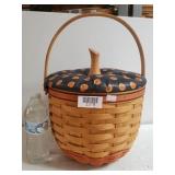 1997 Longaberger Large Pumpkin Basket