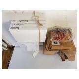 Book Display, Handmade Hippo & Other Items