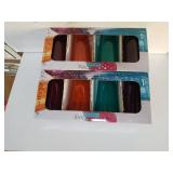 Colored Cooler Glass Sets