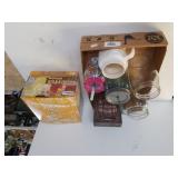 Drinking Jar Set, Mason Jar Drinking Jars, Sign