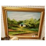 Oil On Canvas Painting By Artist Rose W Doster