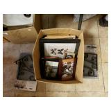 Assortment Of Picture Frames And Brackets