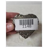 Small Metal Heart Trinket/Jewelry Box
