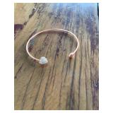 Rose Gold Like Heart Bracelet