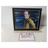Autographed Print Of William Shatner From Star