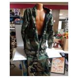 Army Chemical Protective Jacket  & Pants Sz L