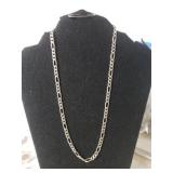 Mens Silver Chain Necklace - Marked 925