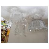 Glass Pitchers & Bowl