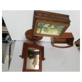 Jewelry Box, Table Mirror,  Small Toolbox