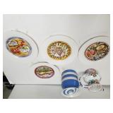 Decorative Small Plates, Pitcher, Canister