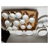 Marina China- Cups, Saucers, Plates