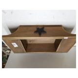 Wood Star Condiment Container