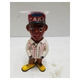 Cast Iron Taxi Man Bank