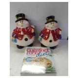 Snowman Cookie Jars, Comfort Food Diet Cookbook