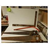 Hand Saws, And Ruler