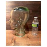 Glass Head Wig Display