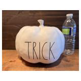 Rae Dunn Large Ceramic Pumpkin