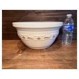Large Pristine Longaberger Mixing Bowl