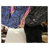 Womens L Nylon Workout Pants, Backpack, Back