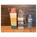 Wooden Lobster Buoy Decor