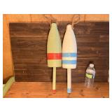 Nautical Wooden Buoy Decor