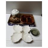 Ashtrays, Serving Dish & More