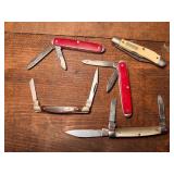 Various Small Knives Including a Buck & Vintage
