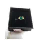 Emerald Stone Like Ring