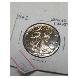 1942 Walking Liberty Half Dollar