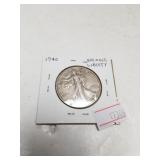 1940 Walking Liberty Half Dollar