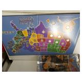 50 State Commemorative Quarter Map