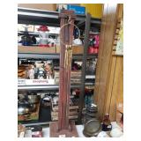 Floor Lantern Or Key Holder Stand 39" Tall