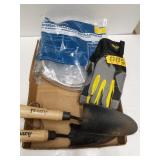 Shovels,  Gloves,  Dryer Installation Kit