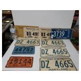 Vintage License Plates